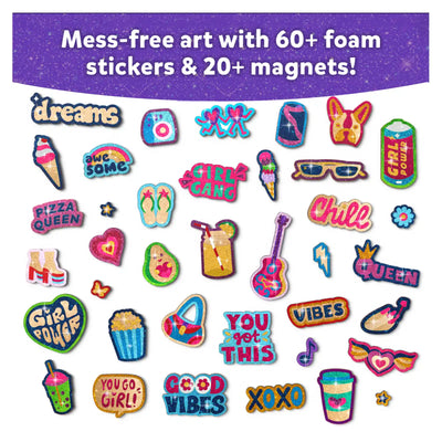 Foil Fun: Girl Power | No Mess Magnetic Art Kit (Ages 7-13)
