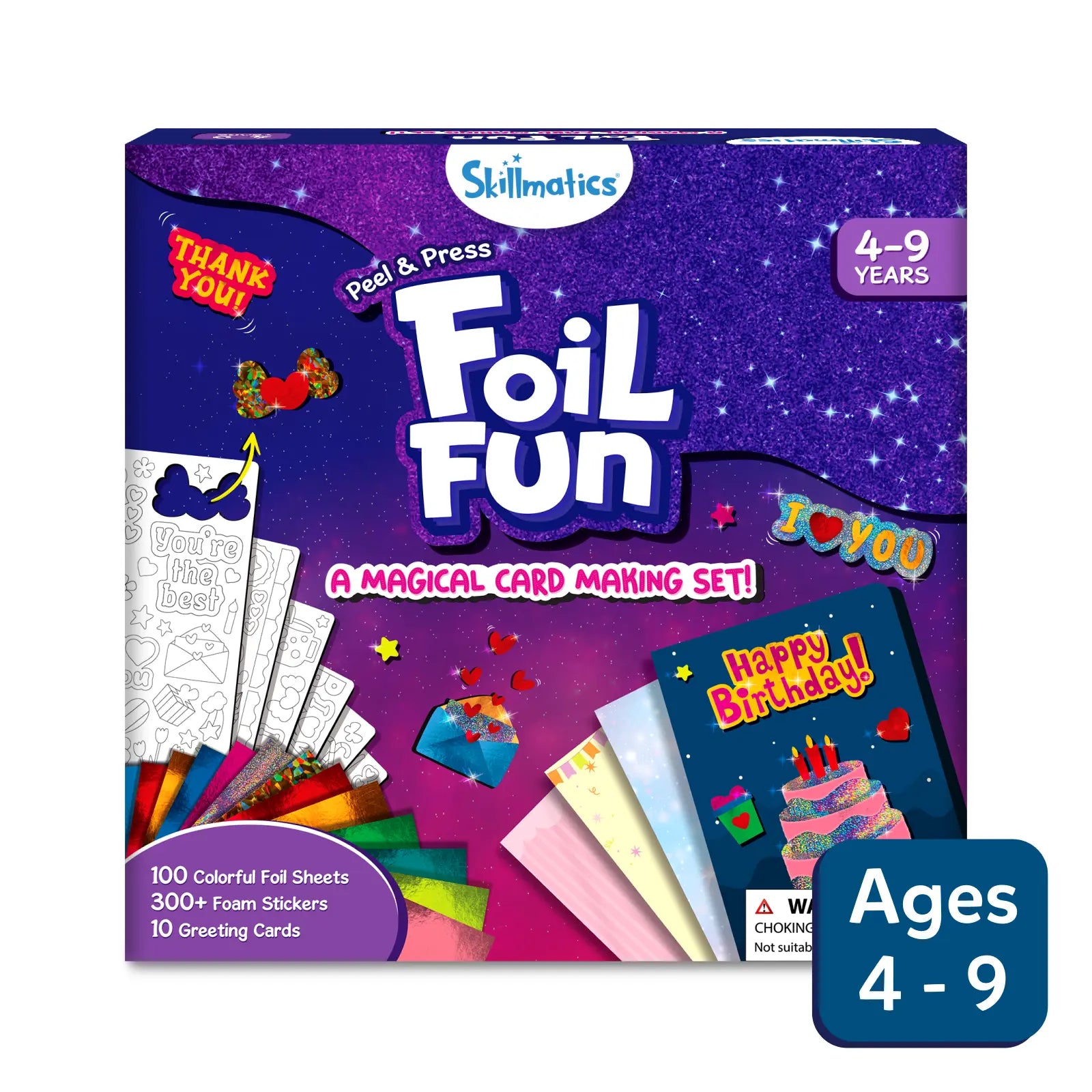 Foil Fun - Card Making Set | No Mess Art Kit (ages 4-9)
