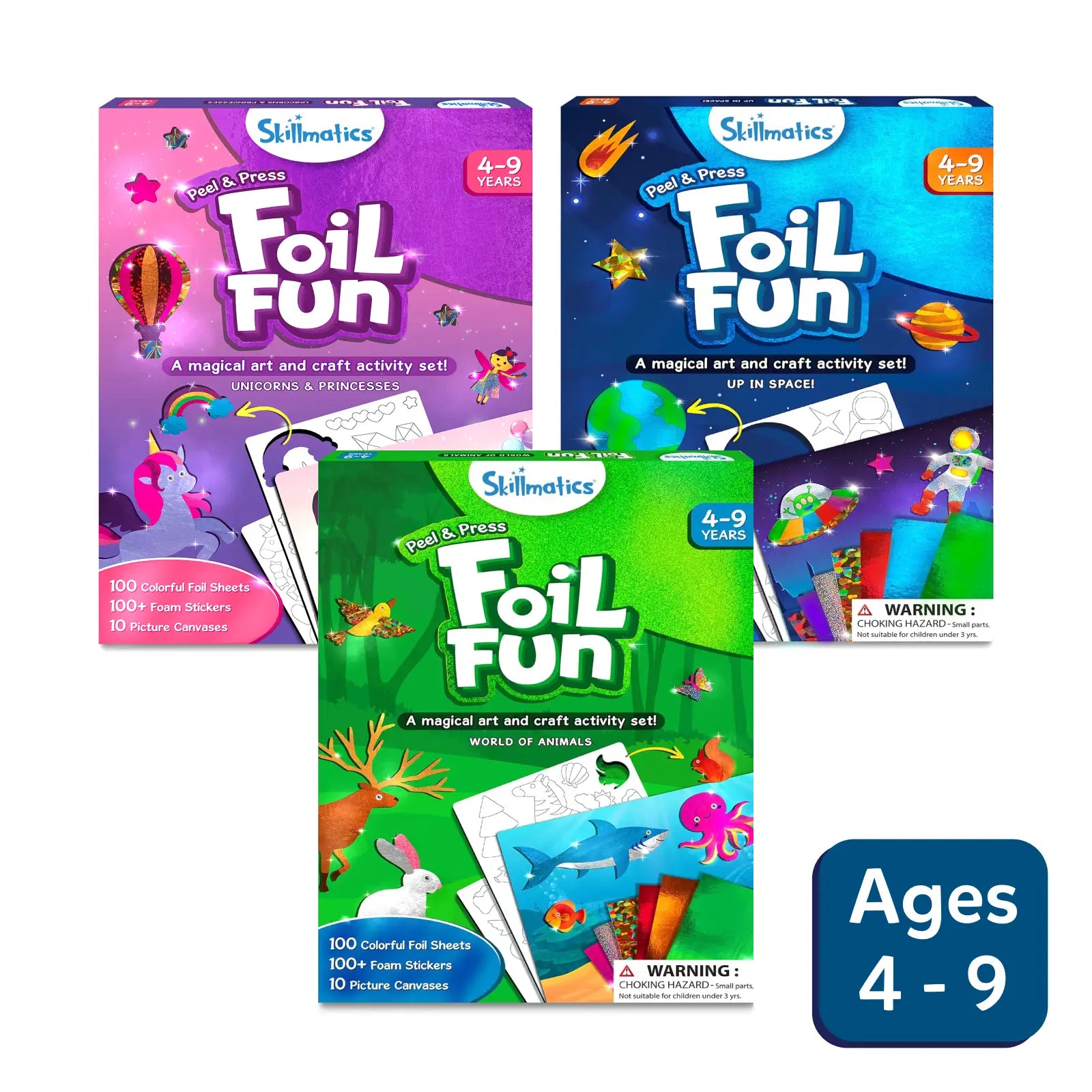 Foil Fun: Mega Combo | No Mess Art Kit (ages 4-9)