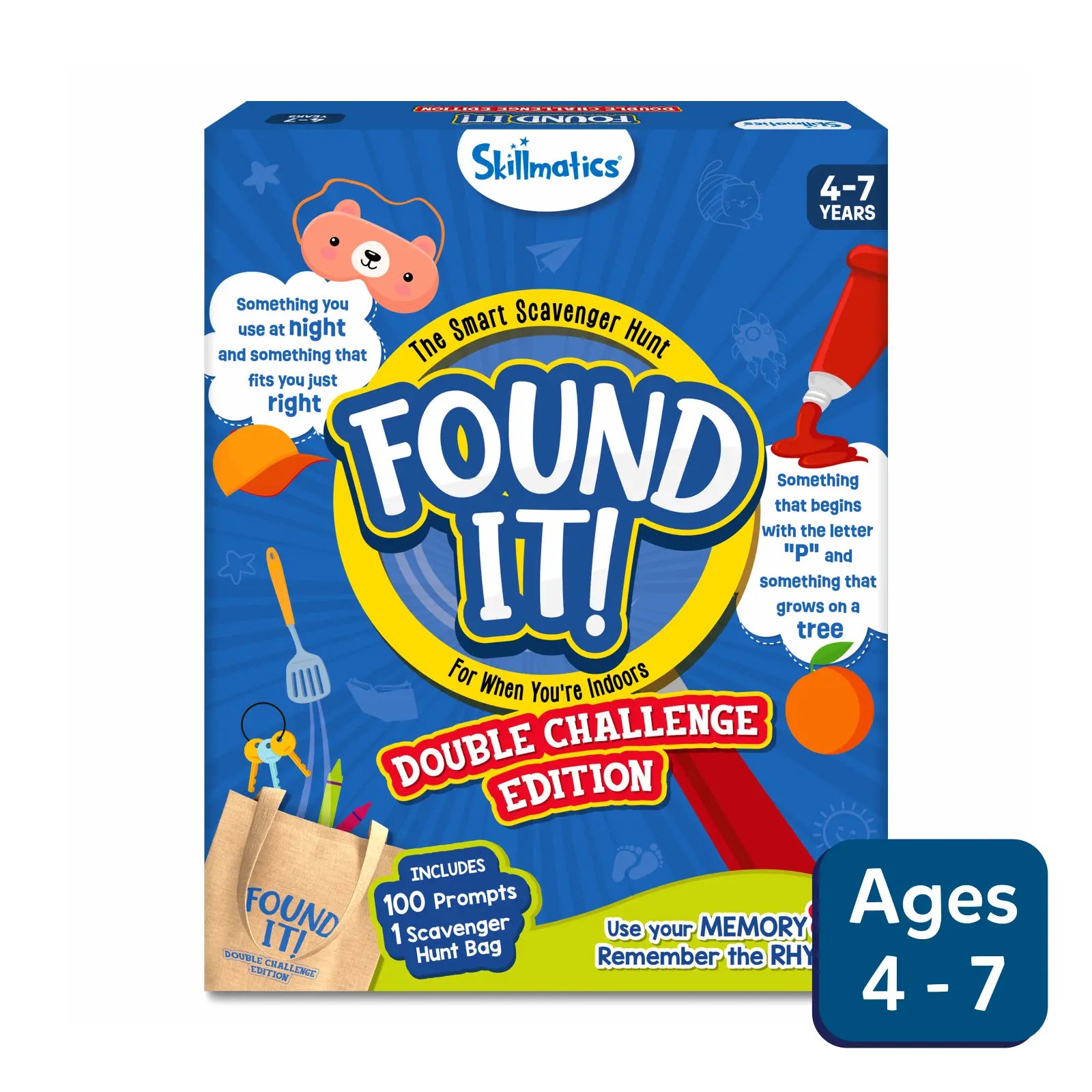 Found It! Double Challenge Edition | Smart scavenger hunt (ages 4-7)