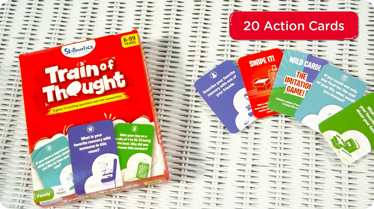 Train of Thought | Conversation Starters (ages 6+)