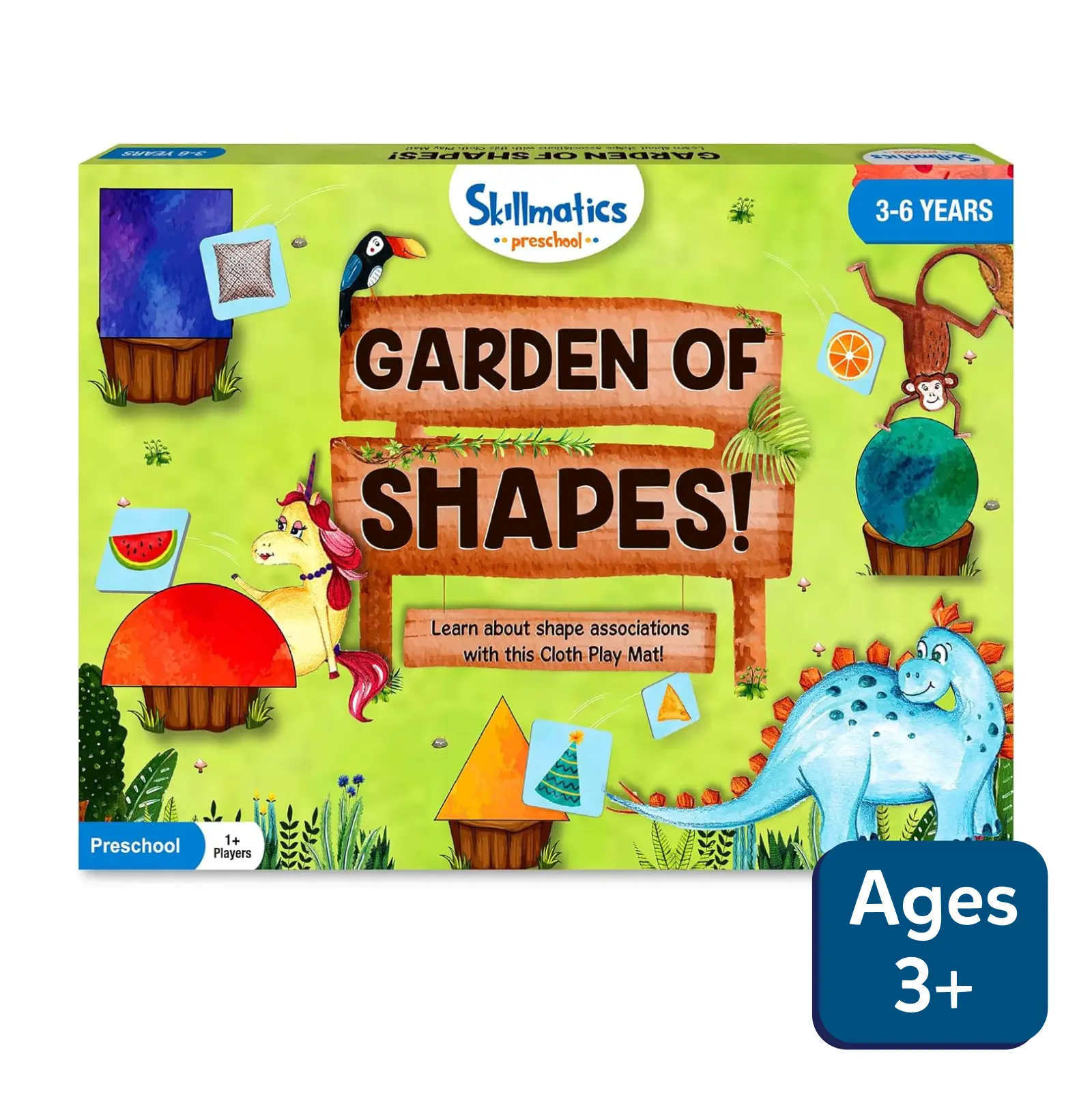 Garden of Shapes | Activity Play Mats (ages 3-6)