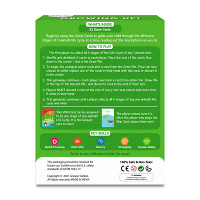 Growing Up! - Learn about Life Cycles (ages 5+)