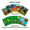 Guess in 10 Junior: World of Animals | Trivia card game (ages 3-6)
