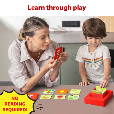 Interactive educational game for young children from Guess in 10 Junior Food We Eat!