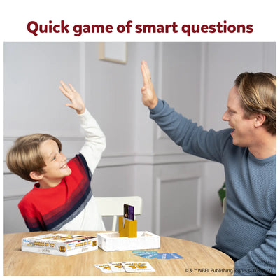 Family board game with Harry Potter trivia cards from Guess in 10 for ages 8+