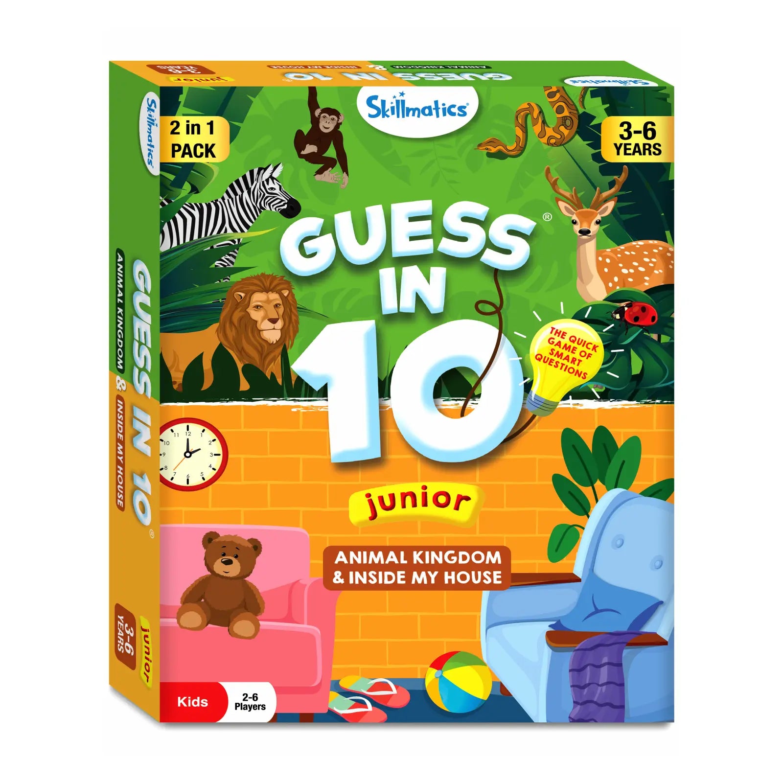 Guess in 10 Jr. - Animal Kingdom & Inside my House Combo