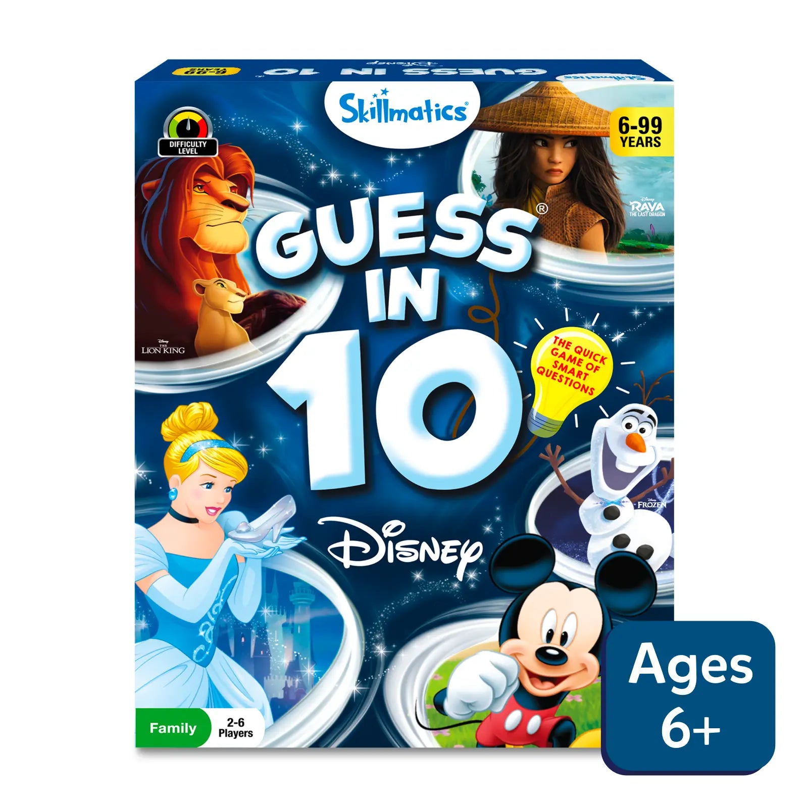 Guess in 10: Disney | Trivia card game (ages 6+)