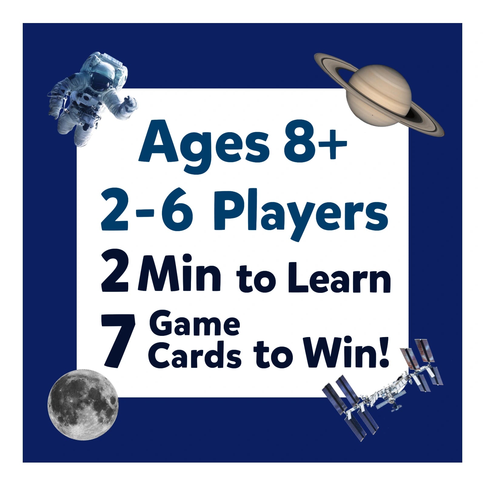 Guess in 10: All About Space | Trivia card game (ages 8+)