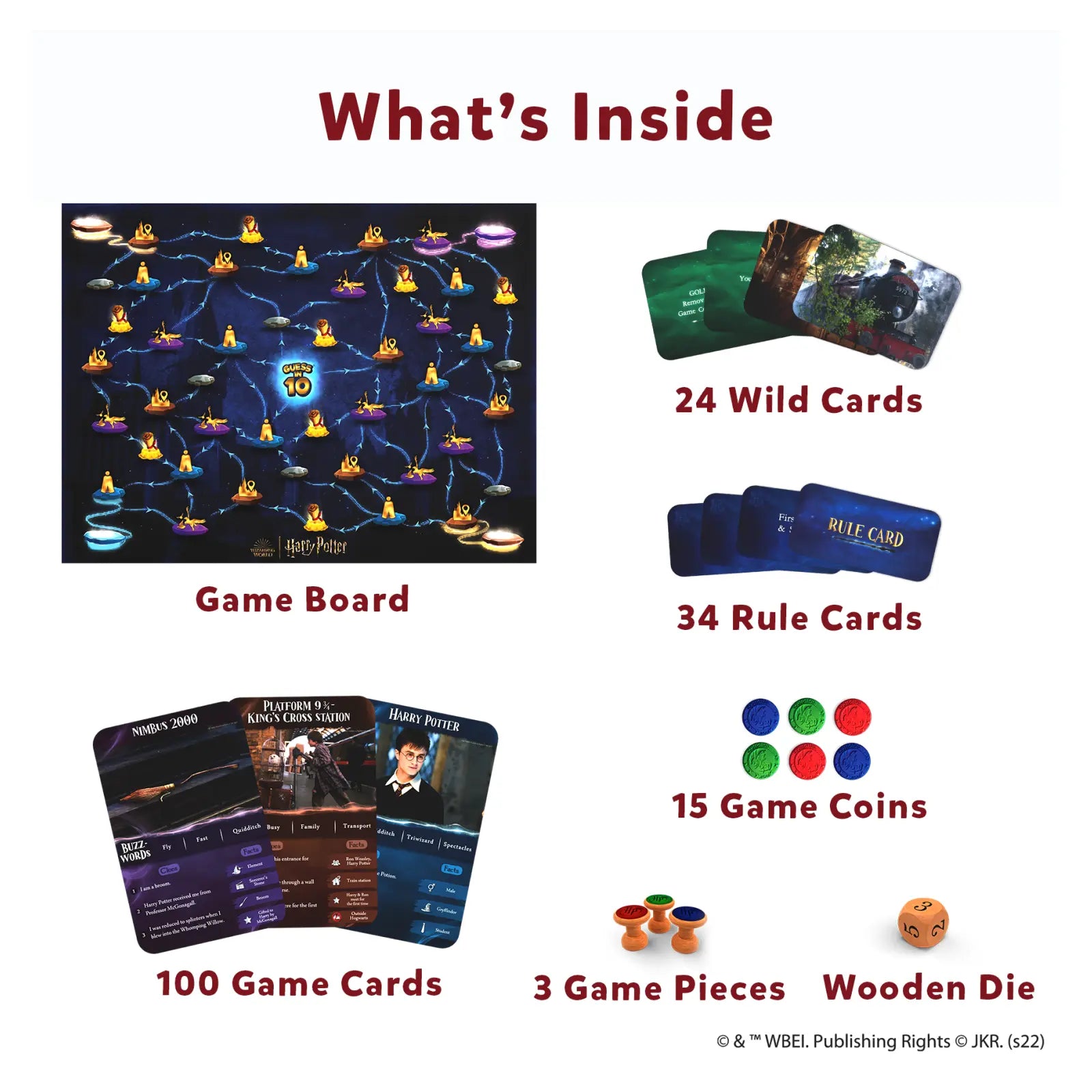 Guess in 10: Harry Potter Board Game | Trivia game (ages 8+)