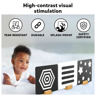 Skillmatics High Contrast Black White Flash Cards For Babies