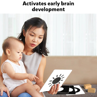 High Contrast Flash Cards for Infants (0-12 months)
