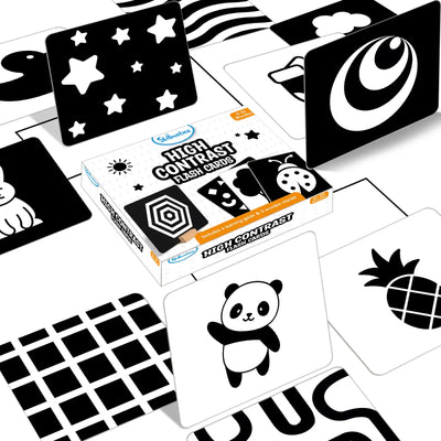 High Contrast Flash Cards for Infants (0-12 months)