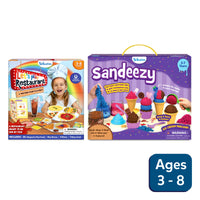 Ice Cream & Restaurant Pretend Play Combo (ages 3-8)