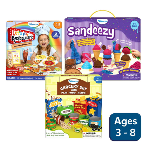 All-in-One Pretend Play Food Bundle (ages 3-8)