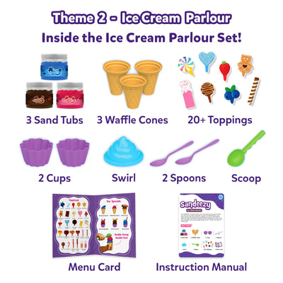 Sandeezy Dreamy Desserts Bundle (ages 3-7)