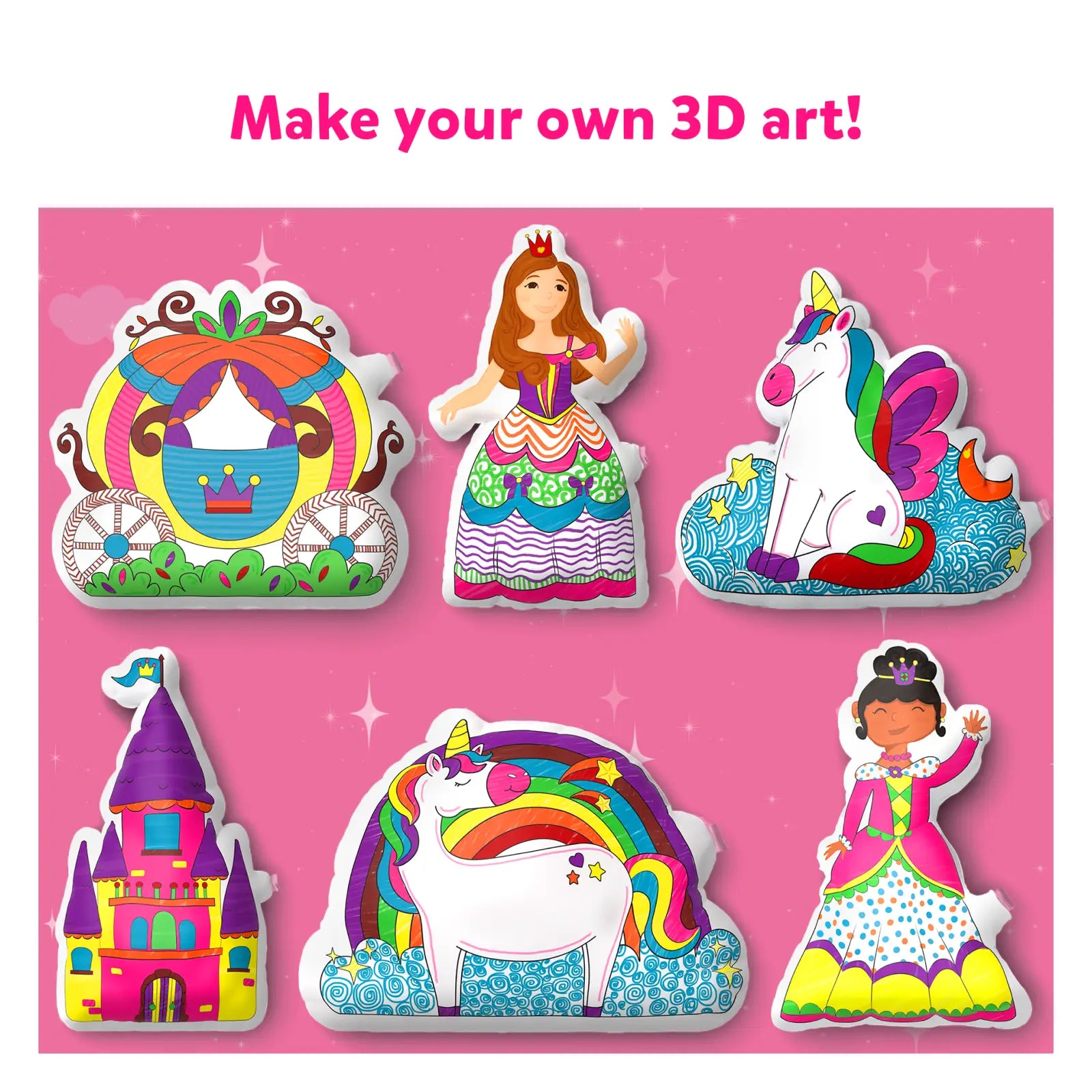 Inflatable Art - 3D Unicorns & Princesses (ages 4-7)