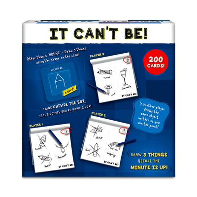 It Can’t Be! | Fast-Paced Creative Game (ages 7