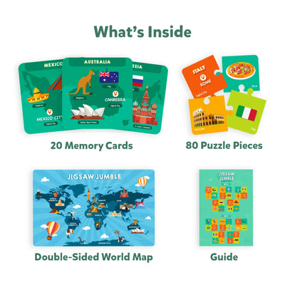 Jigsaw Jumble - Around the World (ages 5+)