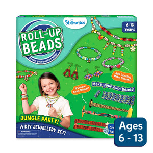 Roll-Up Beads: Jungle Party | DIY Activity Set (ages 6-13)