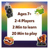 Jungle Party card game with play time, player count, and age requirements for ages 7+