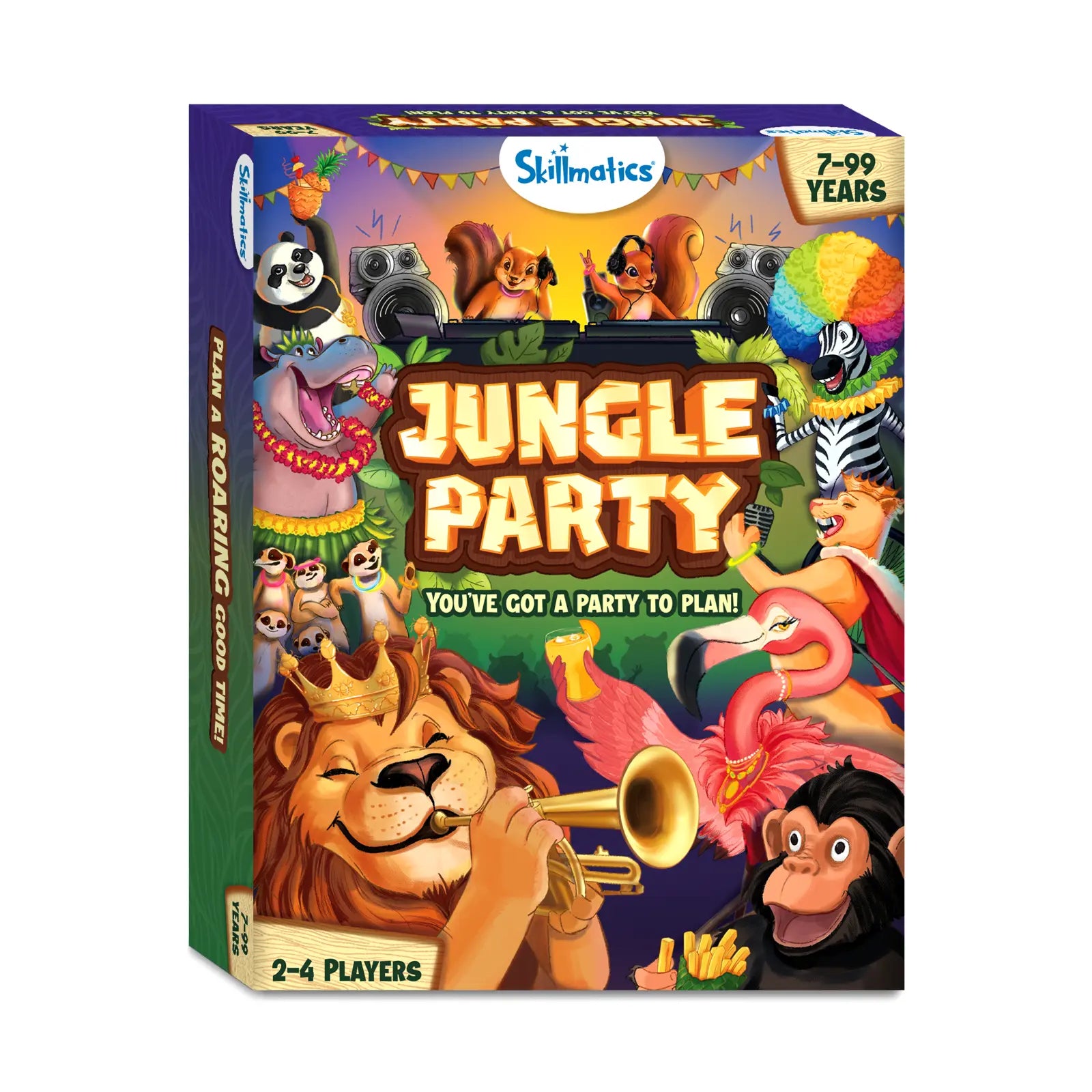 Jungle Party | Card Game of Strategy & Luck (ages 7+)