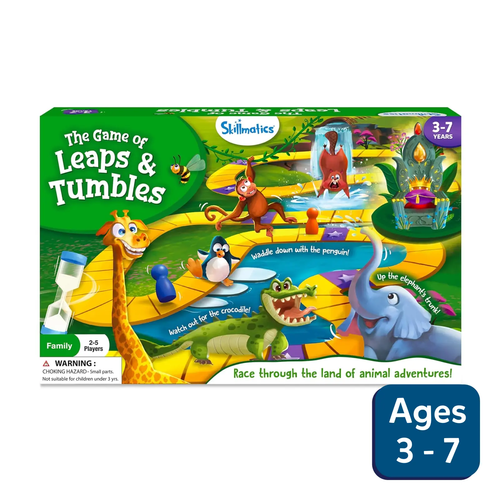 Leaps & Tumbles | Race Through The Land of Animal Adventures (ages 3+)