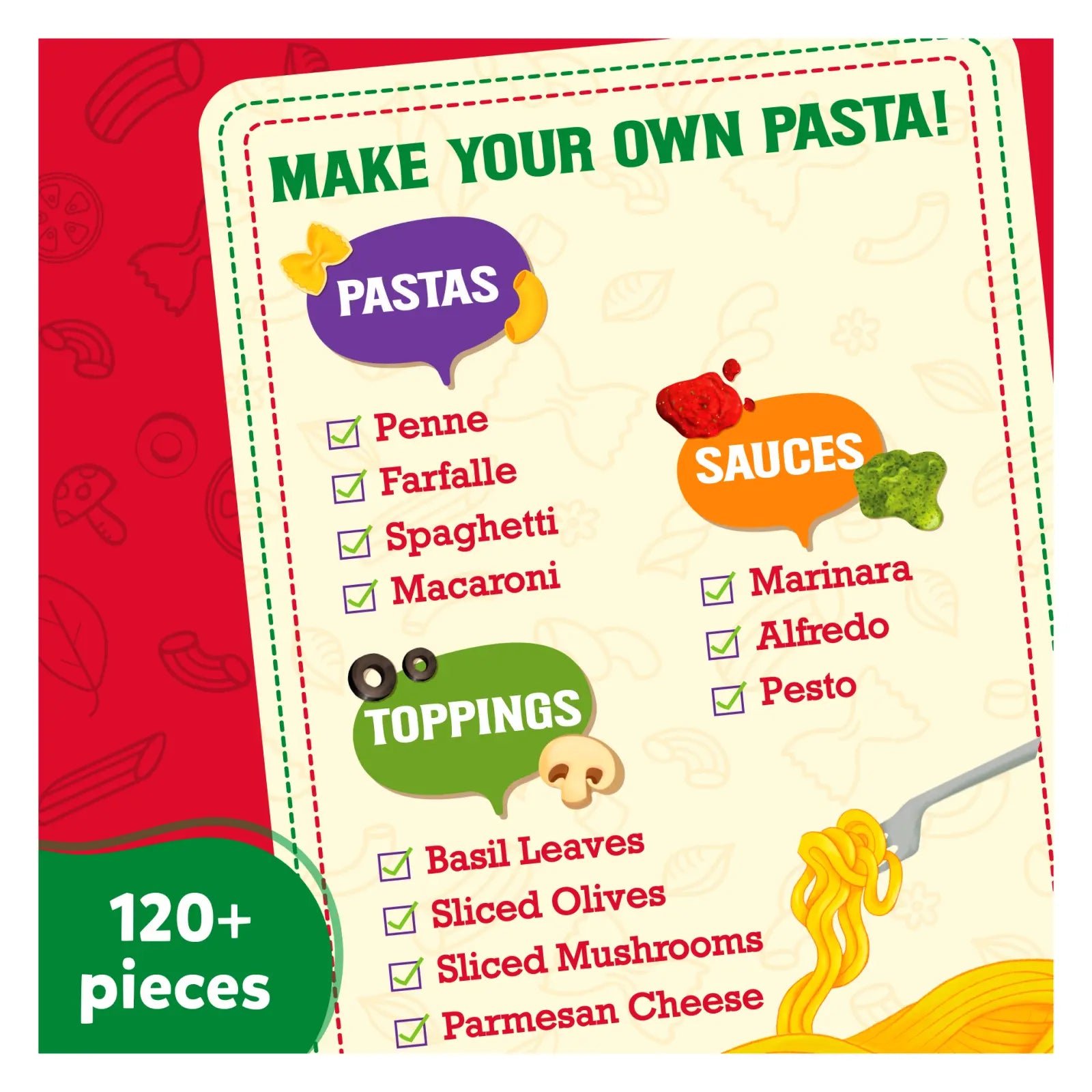 Let's Make Pasta | Play Food for Realistic Pretend Play (ages 3-7)