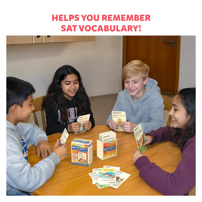 Wordables: Level 3 | Vocabulary Flash Cards for SAT Prep (ages 12+)
