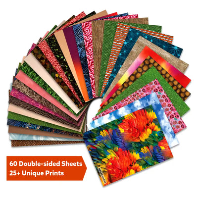 Clever Prints: Life Science | Construction Paper (60 Sheets)