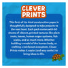 Clever Prints: Life Science | Construction Paper (60 Sheets)