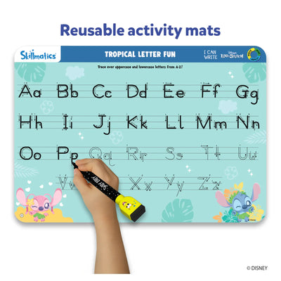 I Can Write Disney's Lilo & Stitch | Reusable Activity Mats (ages 3-6)