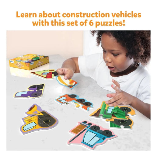 My First Puzzle Set: At The Construction Site (ages 2-5)