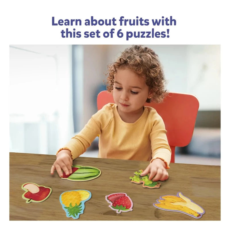 My First Puzzle Set: Fruit Fun (ages 3-6)