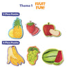 Colorful fruit-themed puzzles for kids ages 3-6 from My First Puzzle Set Mega Combo