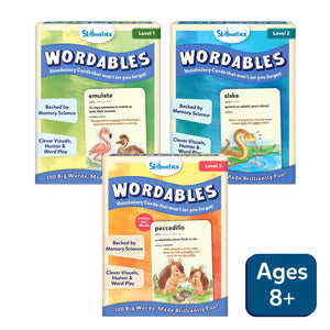 Vocabulary Builders Bundle (ages 8+)