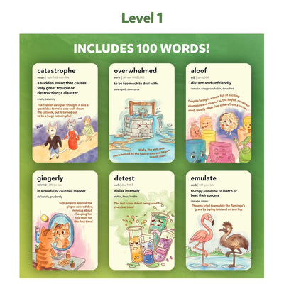 Vocabulary Builders Bundle (ages 8+)