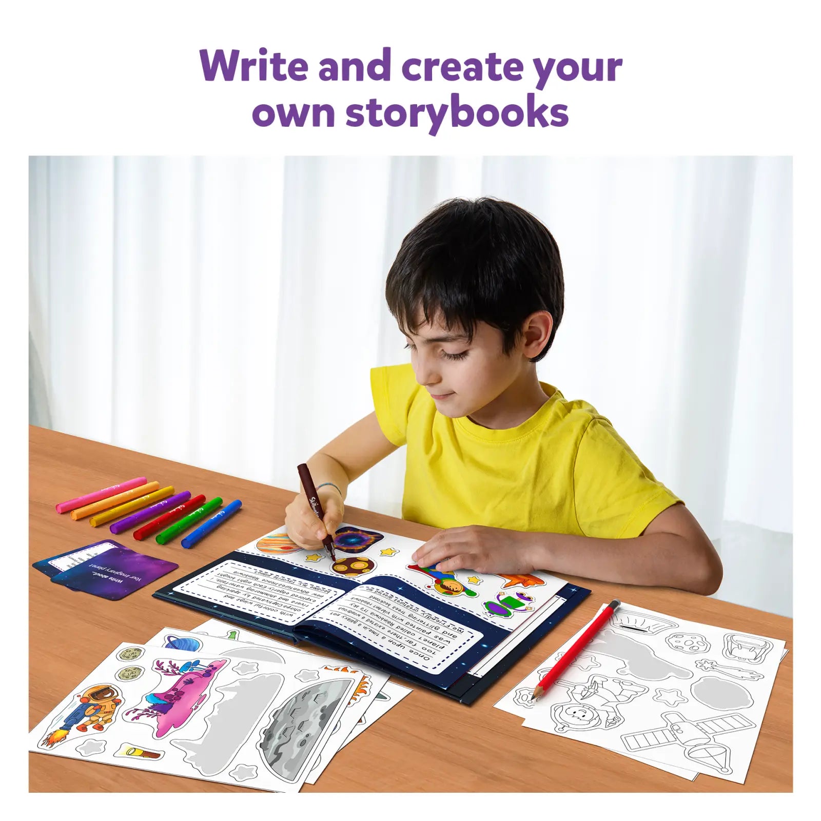 My Storybook Art Kit - Space Explorers (ages 5-10)