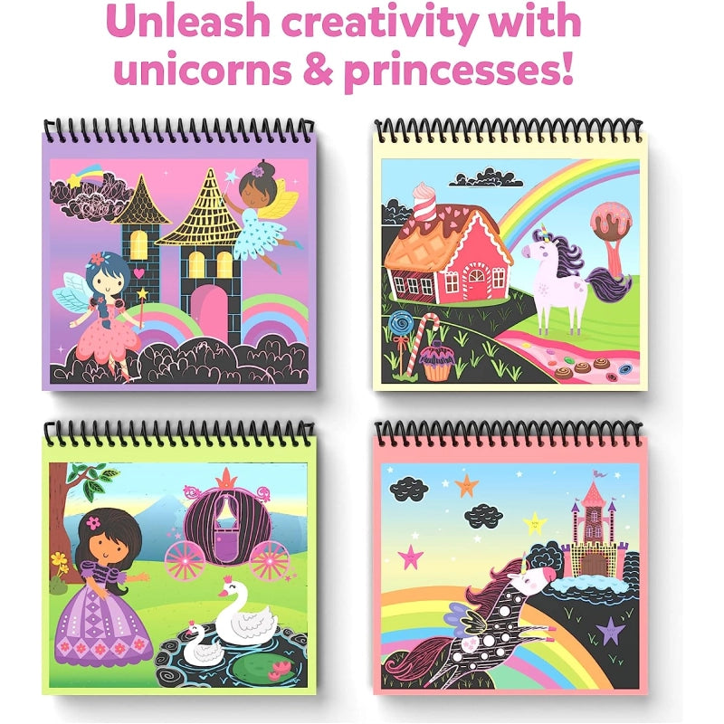 Super Scratch and Sketch: A Cool Art Activity Book for Budding Artists of All Ages [Book]