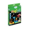 Travel Friendly Magical Scratch Art Book: World of Dinosaurs (ages 3-8)