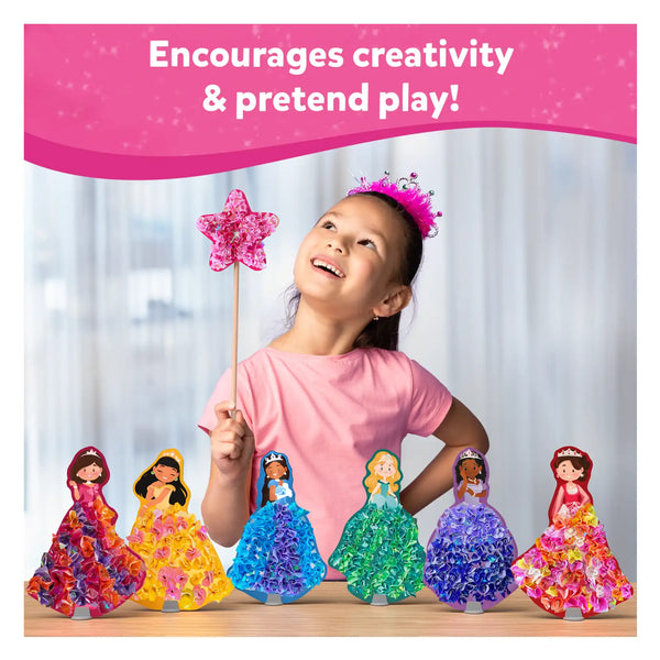 Poke-in Art: Magical Princesses | No Mess Art for Kids (ages 4-9)