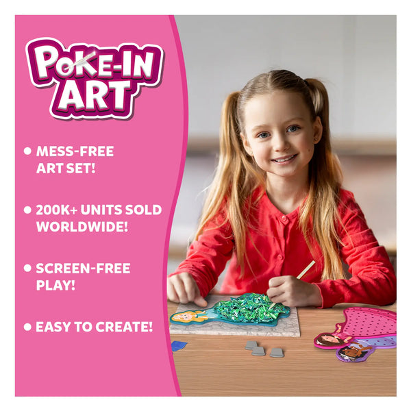 Poke-in Art: Magical Princesses | No Mess Art for Kids (ages 4-9)
