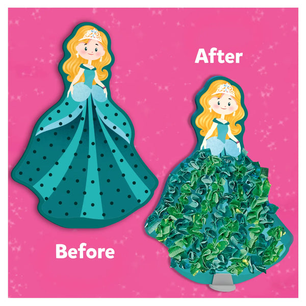Poke-in Art: Magical Princesses | No Mess Art for Kids (ages 4-9)