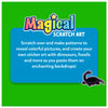 Travel Friendly Magical Scratch Art Book: World of Dinosaurs (ages 3-8)