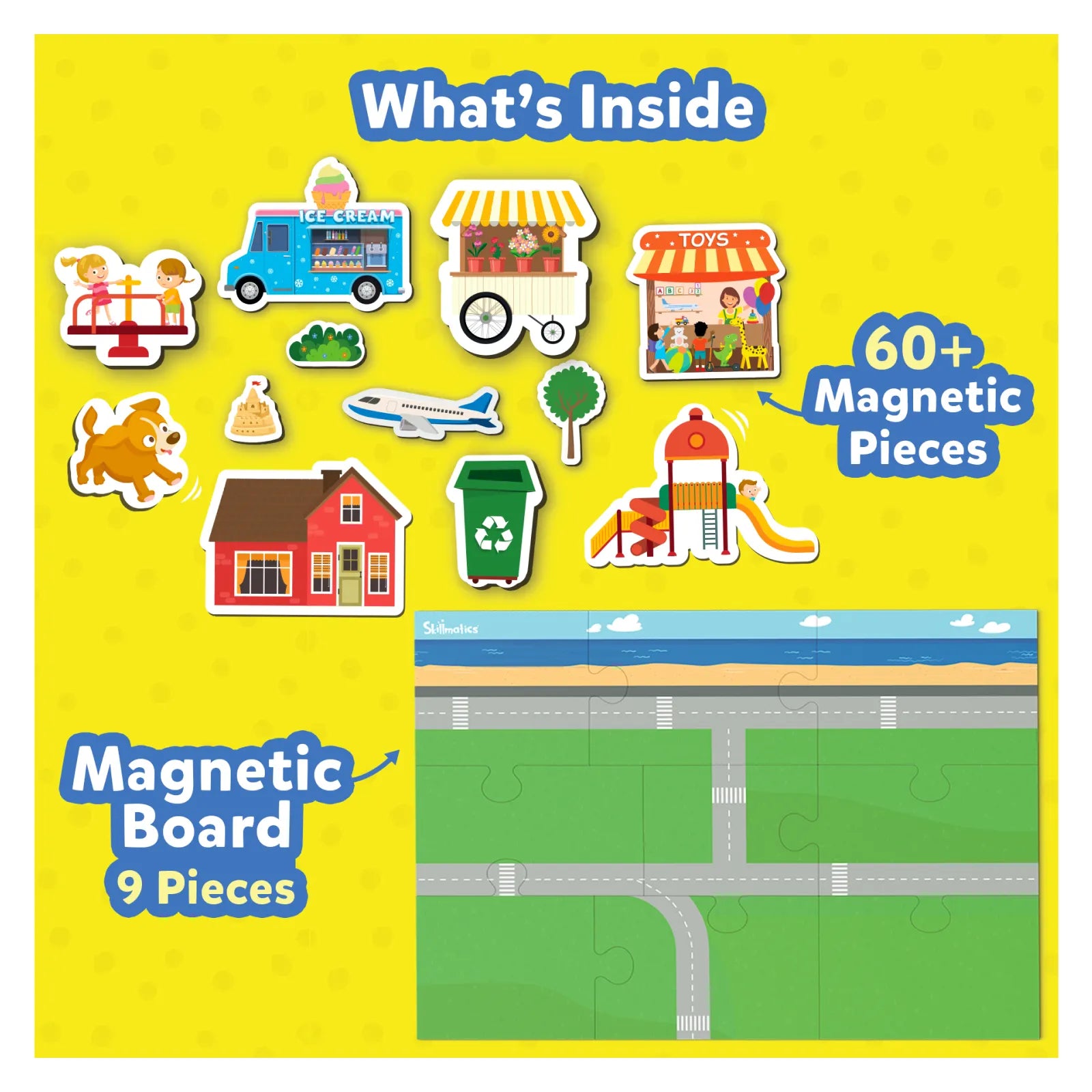 Magnetopia - Design Your City | Interactive Pretend Play Set (ages 3-7)