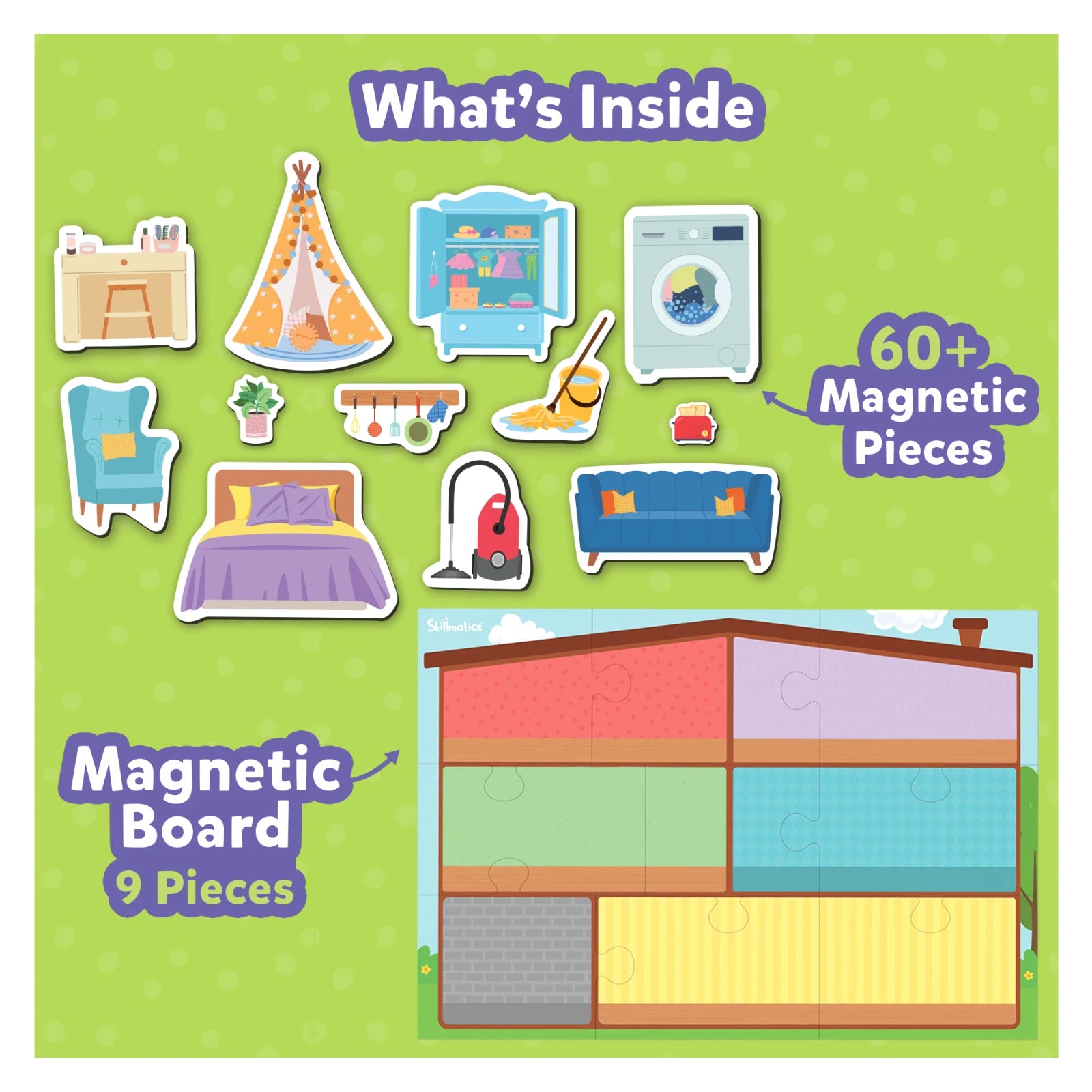 Magnetopia - Design Your Own Home | Interactive Pretend Play Set (ages 3-7)