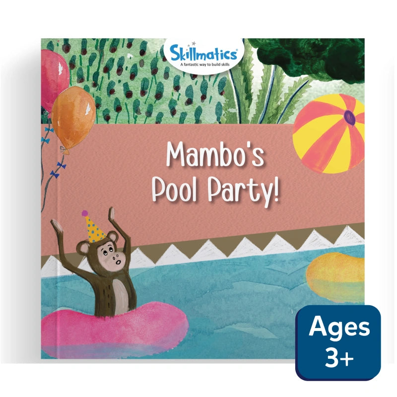 Mambo's Pool Party! | Fun Learning Storybooks (ages 3+) Free Gift