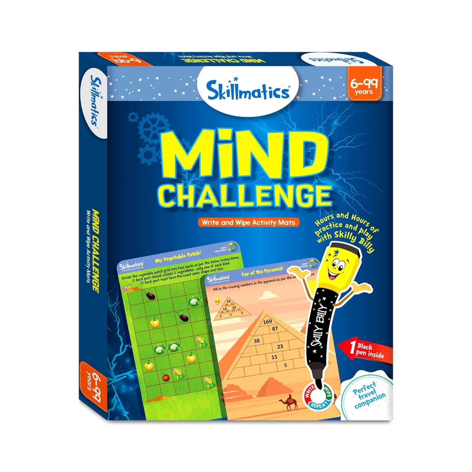 Mind Challenge | Reusable Activity Mats (ages 6+)