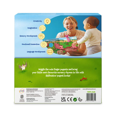Puppet Book: Old Macdonald Had a Farm | Interactive Finger Puppets (Ages 6-24 months)