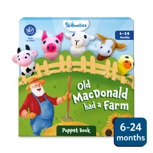 Puppet Book: Old Macdonald Had a Farm | Interactive Finger Puppets (Ages 6-24 months)